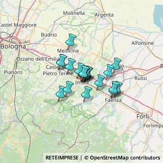 Mappa Via Manfredi, 40026 Imola BO, Italia (7.961)