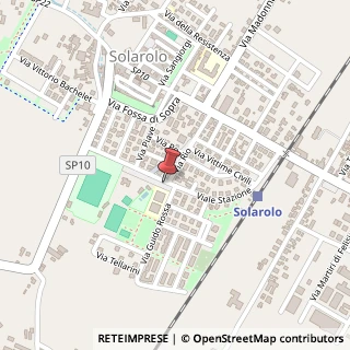 Mappa Via John Fitzgerald Kennedy, 10, 48027 Solarolo, Ravenna (Emilia Romagna)