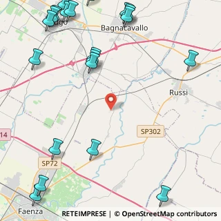 Mappa Via Fabbra, 48018 Faenza RA, Italia (6.941)
