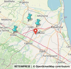 Mappa Via Fabbra, 48018 Faenza RA, Italia (50.52667)