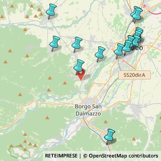 Mappa Via degli Orti, 12010 Vignolo CN, Italia (5.87471)