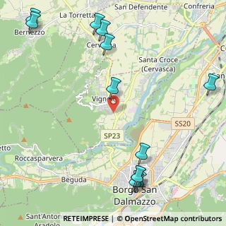 Mappa Via degli Orti, 12010 Vignolo CN, Italia (3.00167)
