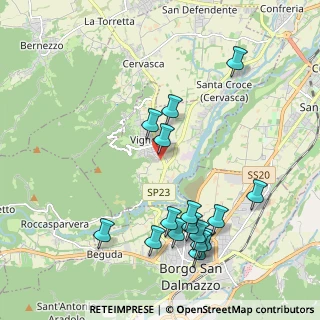 Mappa Via degli Orti, 12010 Vignolo CN, Italia (2.27625)