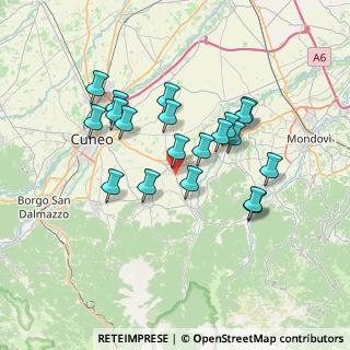 Mappa Via Chiusa Pesio, 12081 Beinette CN, Italia (6.3935)