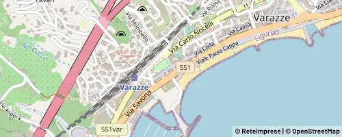 Mappa Varazze