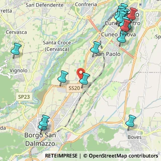 Mappa Via Crocetta, 12100 Cuneo CN, Italia (3.219)