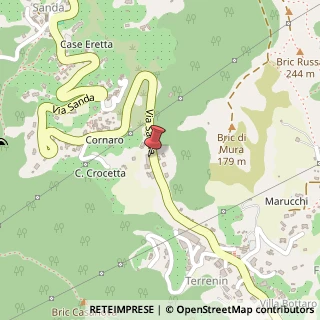 Mappa Via Sanda, 137, 17015 Celle Ligure, Savona (Liguria)
