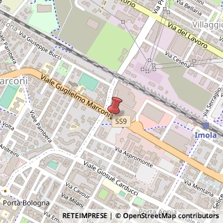 Mappa Viale Guglielmo Marconi, 16, 40026 Imola, Bologna (Emilia Romagna)