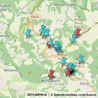 Mappa C a 3km da Zocca, 41052 Guiglia MO, Italia (1.08519)