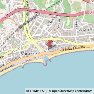 Mappa Piazza Dante Alighieri, 11, 17019 Varazze, Savona (Liguria)