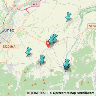 Mappa Via Peveragno, 12081 Beinette CN, Italia (3.59727)