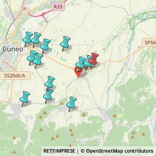 Mappa Via Peveragno, 12081 Beinette CN, Italia (4.20385)