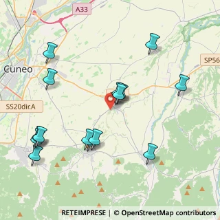 Mappa Via Peveragno, 12081 Beinette CN, Italia (4.562)