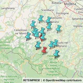 Mappa Via Rocca, 41045 Montefiorino MO, Italia (10.5665)
