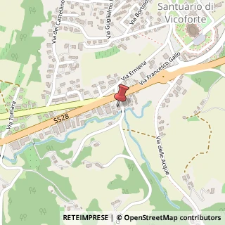 Mappa Via dei Gavi, 18, 12080 Vicoforte, Cuneo (Piemonte)