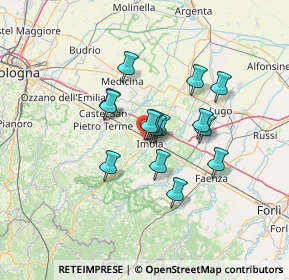 Mappa Viale Giorgio Amendola, 40026 Imola BO, Italia (9.894)