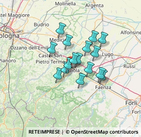 Mappa Viale Giorgio Amendola, 40026 Imola BO, Italia (9.35)