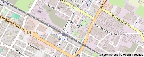 Mappa Imola