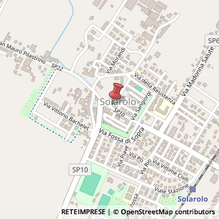 Mappa Via Don Martino Foschi, 14, 48027 Solarolo, Ravenna (Emilia Romagna)
