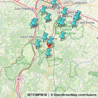 Mappa Via Fondovalle Savena, 40065 Pianoro BO, Italia (8.83294)