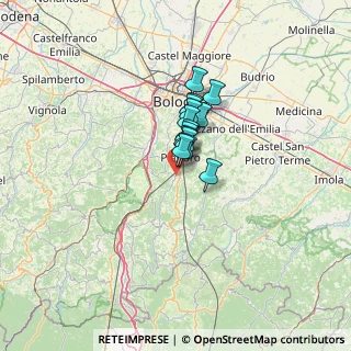 Mappa Via Fondovalle Savena, 40065 Pianoro BO, Italia (6.87714)
