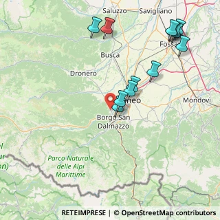 Mappa 12010 Vignolo CN, Italia (18.62333)
