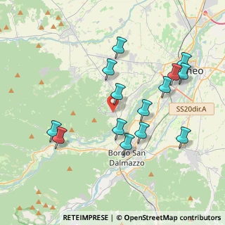 Mappa 12010 Vignolo CN, Italia (3.965)