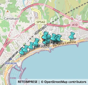 Mappa Via Lanzerotto Malocello, 17019 Varazze SV, Italia (0.25235)