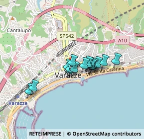Mappa Via Lanzerotto Malocello, 17019 Varazze SV, Italia (0.28)
