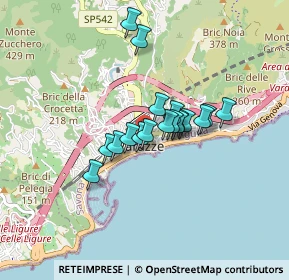 Mappa Via Lanzerotto Malocello, 17019 Varazze SV, Italia (0.58)