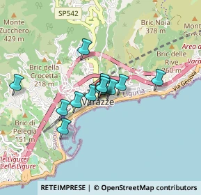 Mappa Via Lanzerotto Malocello, 17019 Varazze SV, Italia (0.56154)