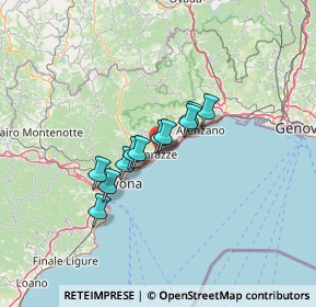 Mappa Via Lanzerotto Malocello, 17019 Varazze SV, Italia (8.62091)