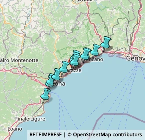 Mappa Via Lanzerotto Malocello, 17019 Varazze SV, Italia (8.58467)