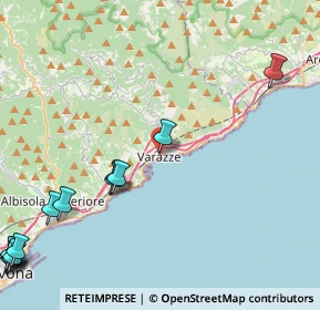 Mappa Via Lanzerotto Malocello, 17019 Varazze SV, Italia (6.81214)