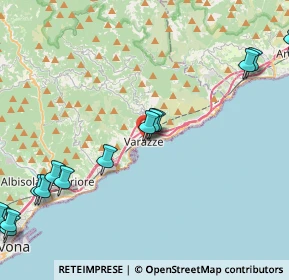 Mappa Via Lanzerotto Malocello, 17019 Varazze SV, Italia (6.58278)