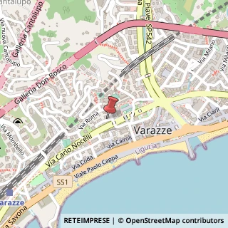 Mappa Via s.g. bosco 22, 17019 Varazze, Savona (Liguria)