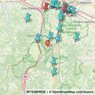 Mappa Via delle Valli, 40037 Sasso Marconi BO, Italia (10.962)