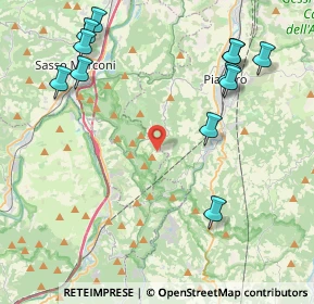 Mappa Via delle Valli, 40037 Sasso Marconi BO, Italia (5.18833)