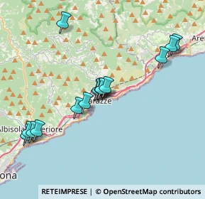 Mappa Via Busci, 17019 Varazze SV, Italia (3.76)