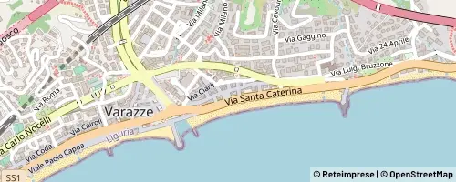 Mappa Varazze