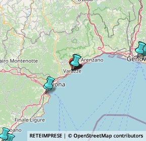 Mappa Via Busci, 17019 Varazze SV, Italia (21.62786)