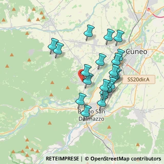 Mappa Piazza Grande, 12010 Vignolo CN, Italia (3.2755)