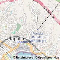 地図 Rapallo