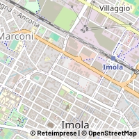 Kaart Imola