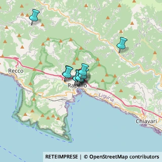 Mappa Viale Privato Luigi Cordano, 16035 Rapallo GE, Italia (1.88909)