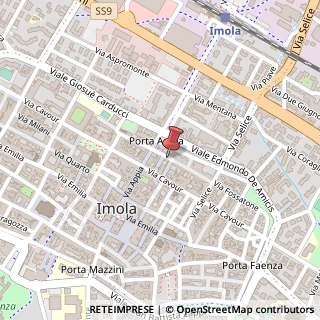 Mappa Via Callegherie, 13, 40026 Imola, Bologna (Emilia Romagna)