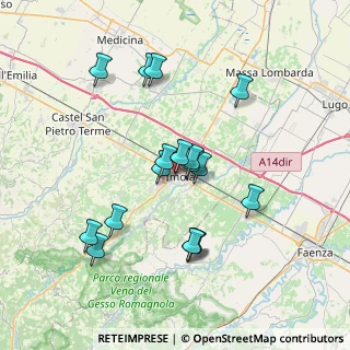 Mappa Via Fratelli Bandiera, 40026 Imola BO, Italia (6.81529)
