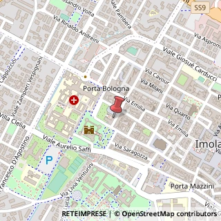 Mappa Via Fratelli Bandiera, 23, 40026 Imola, Bologna (Emilia Romagna)