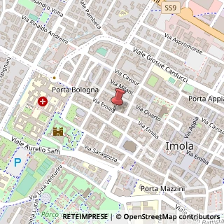 Mappa Via Emilia, 33, 40026 Imola, Bologna (Emilia Romagna)
