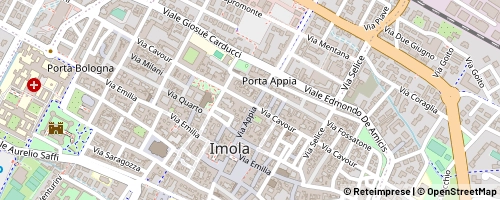 Mappa Imola